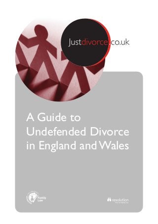 A Guide to
Undefended Divorce
in England and Wales

 