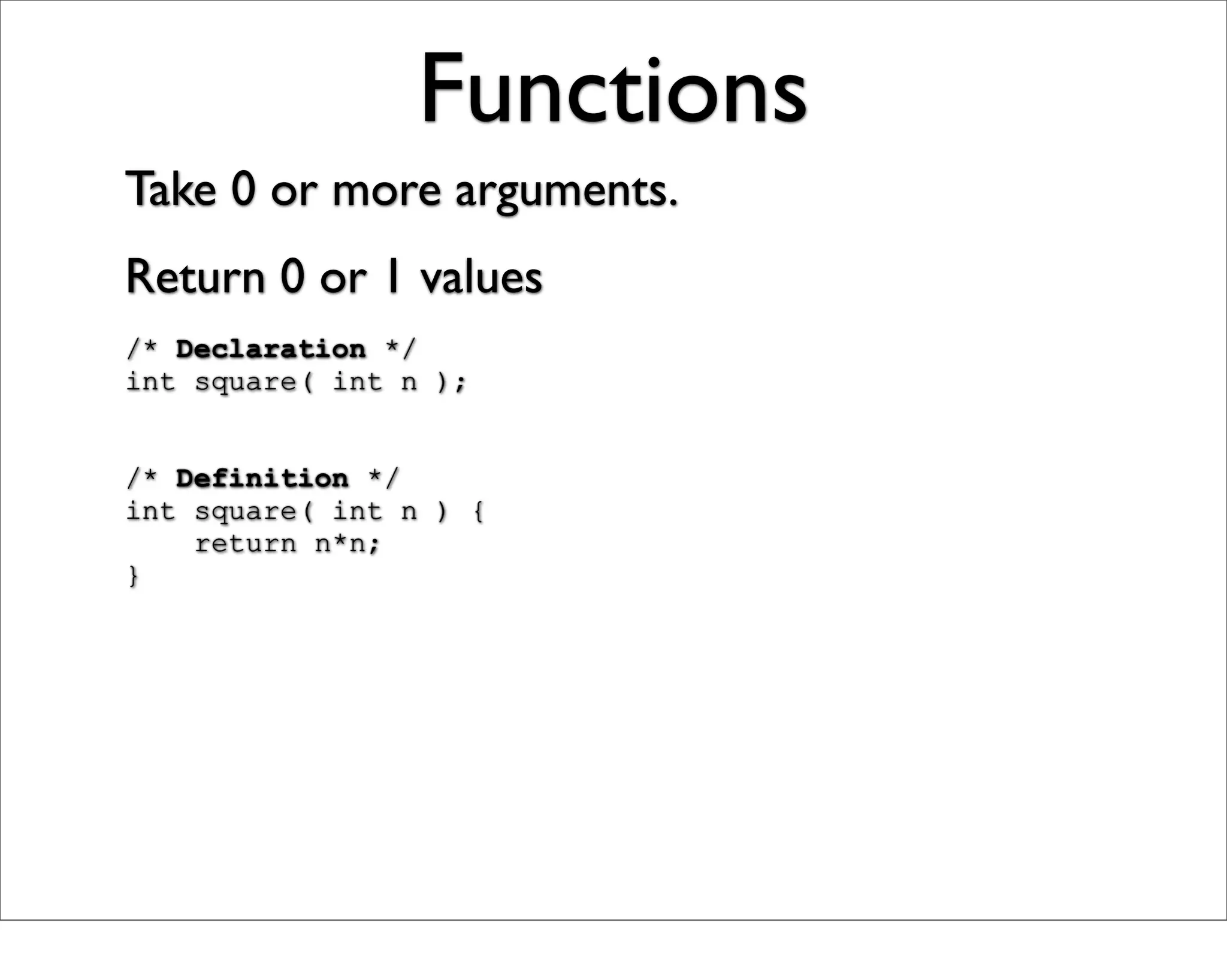 Just Enough C For Open Source Projects