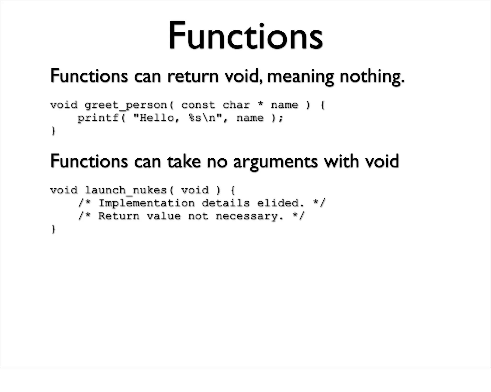 Just Enough C For Open Source Projects