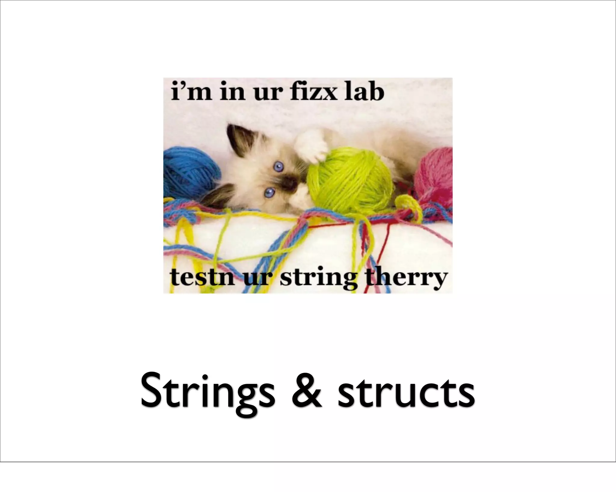 Just Enough C For Open Source Projects