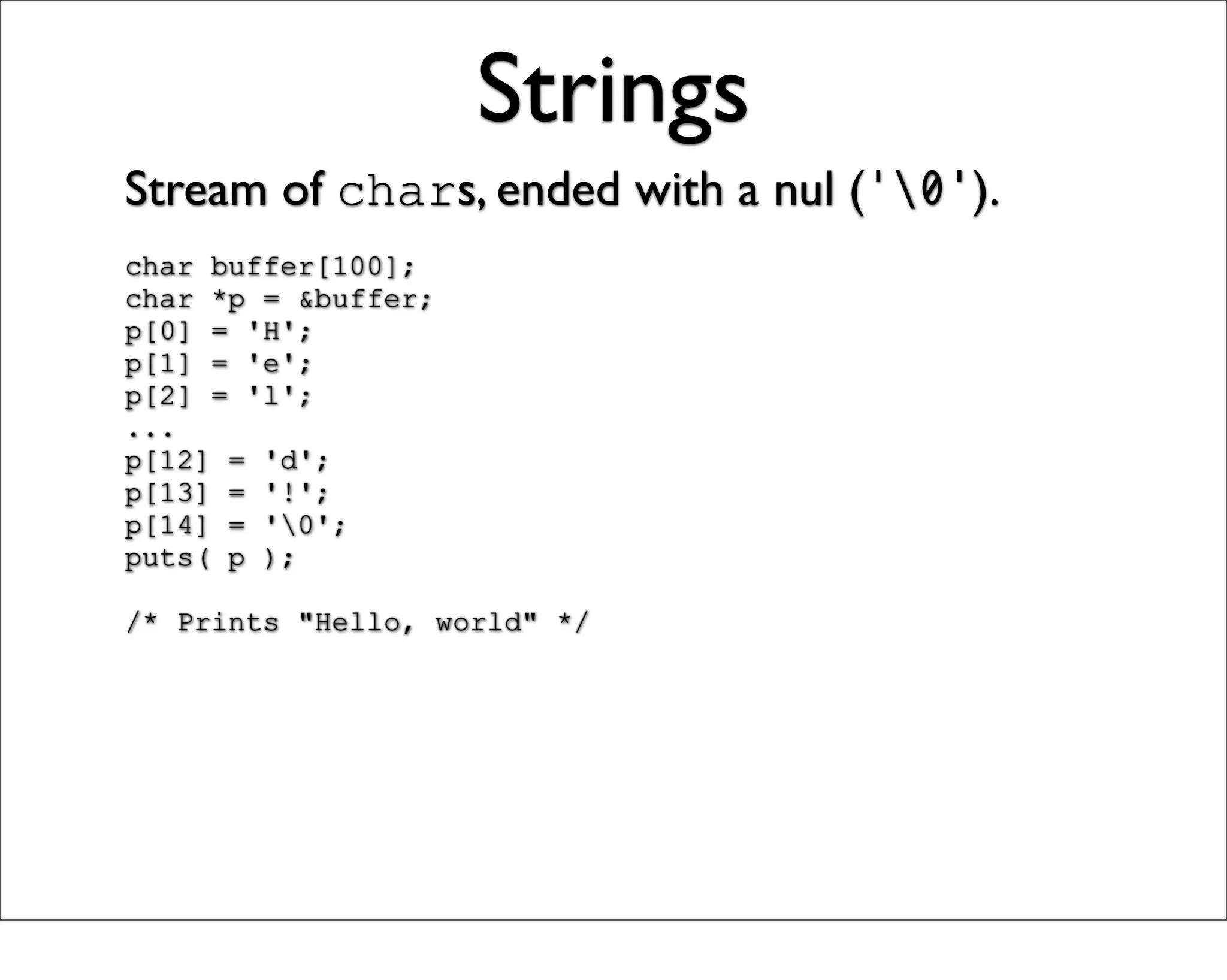 Just Enough C For Open Source Projects