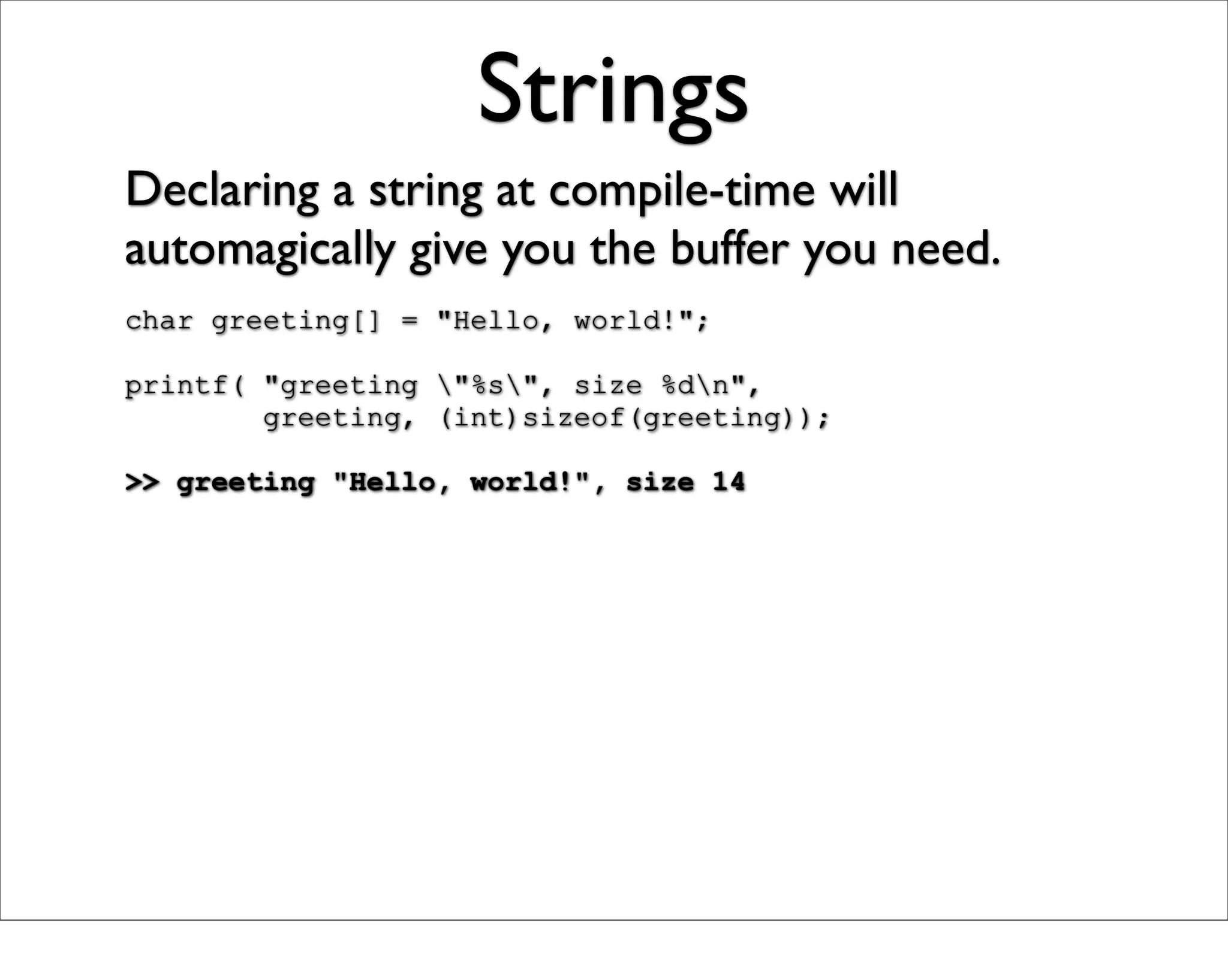 Just Enough C For Open Source Projects