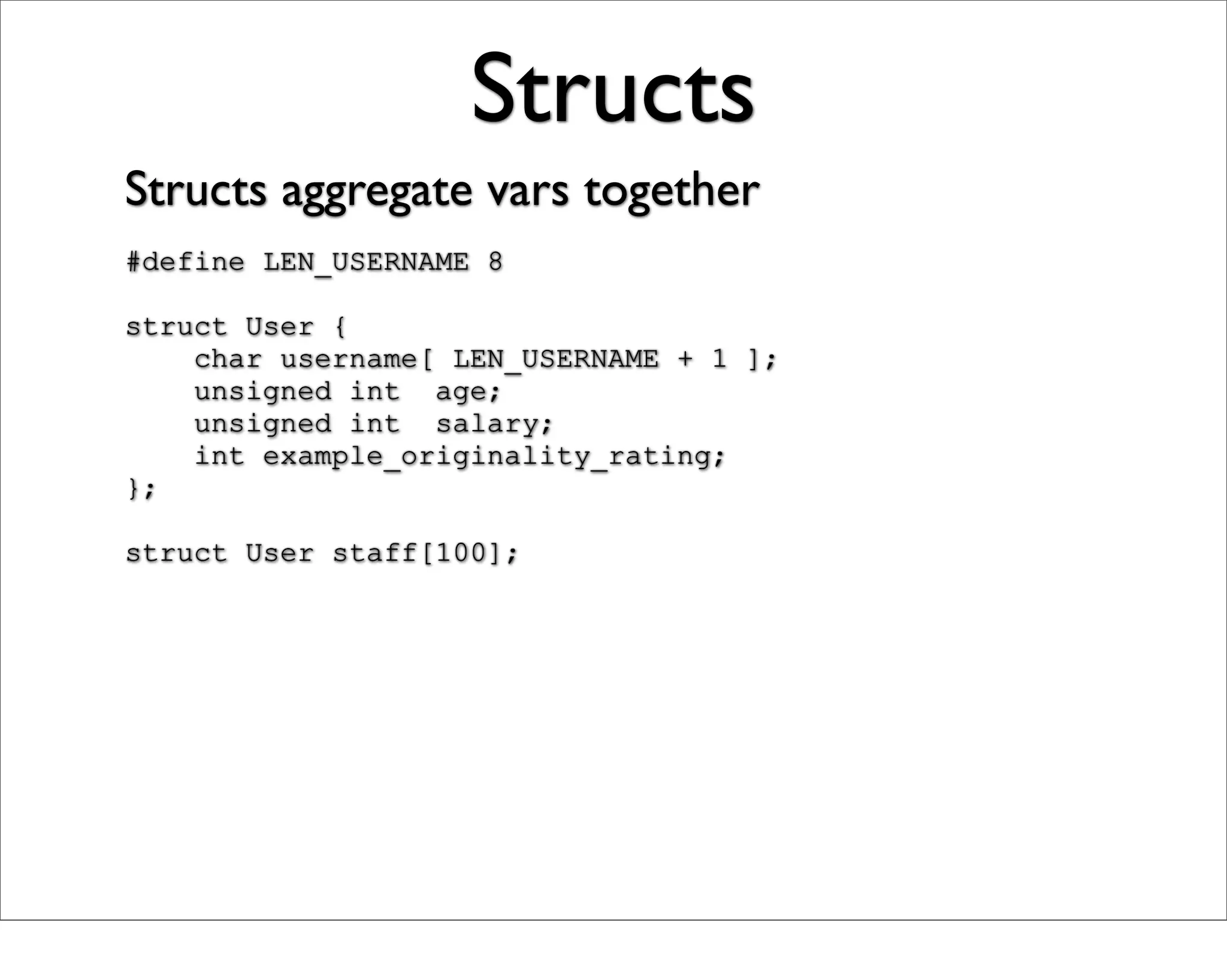 Just Enough C For Open Source Projects