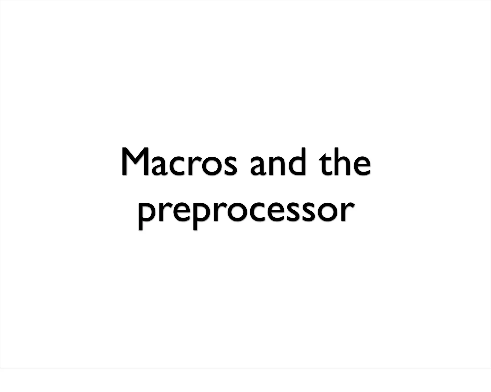 Just Enough C For Open Source Projects