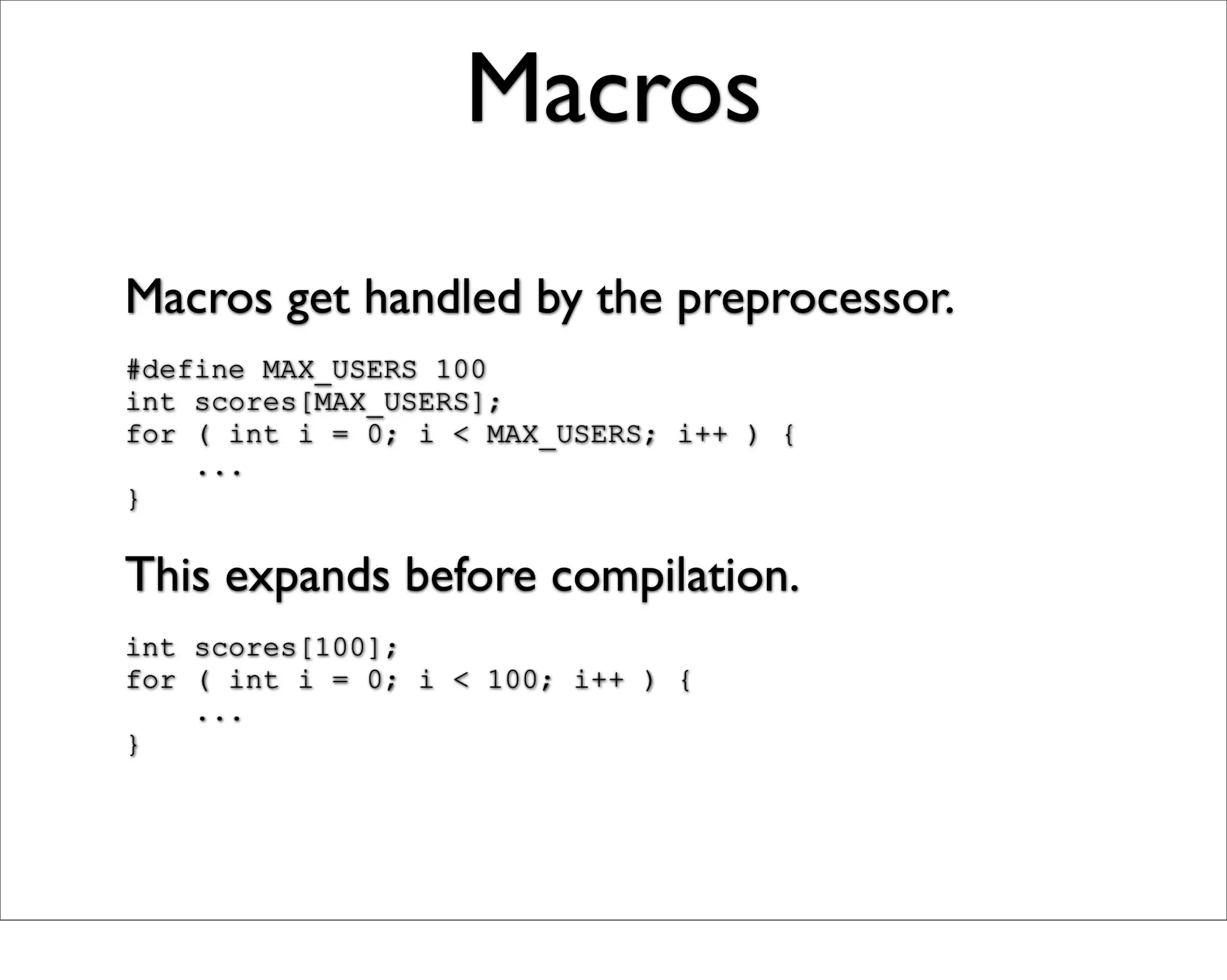 Just Enough C For Open Source Projects