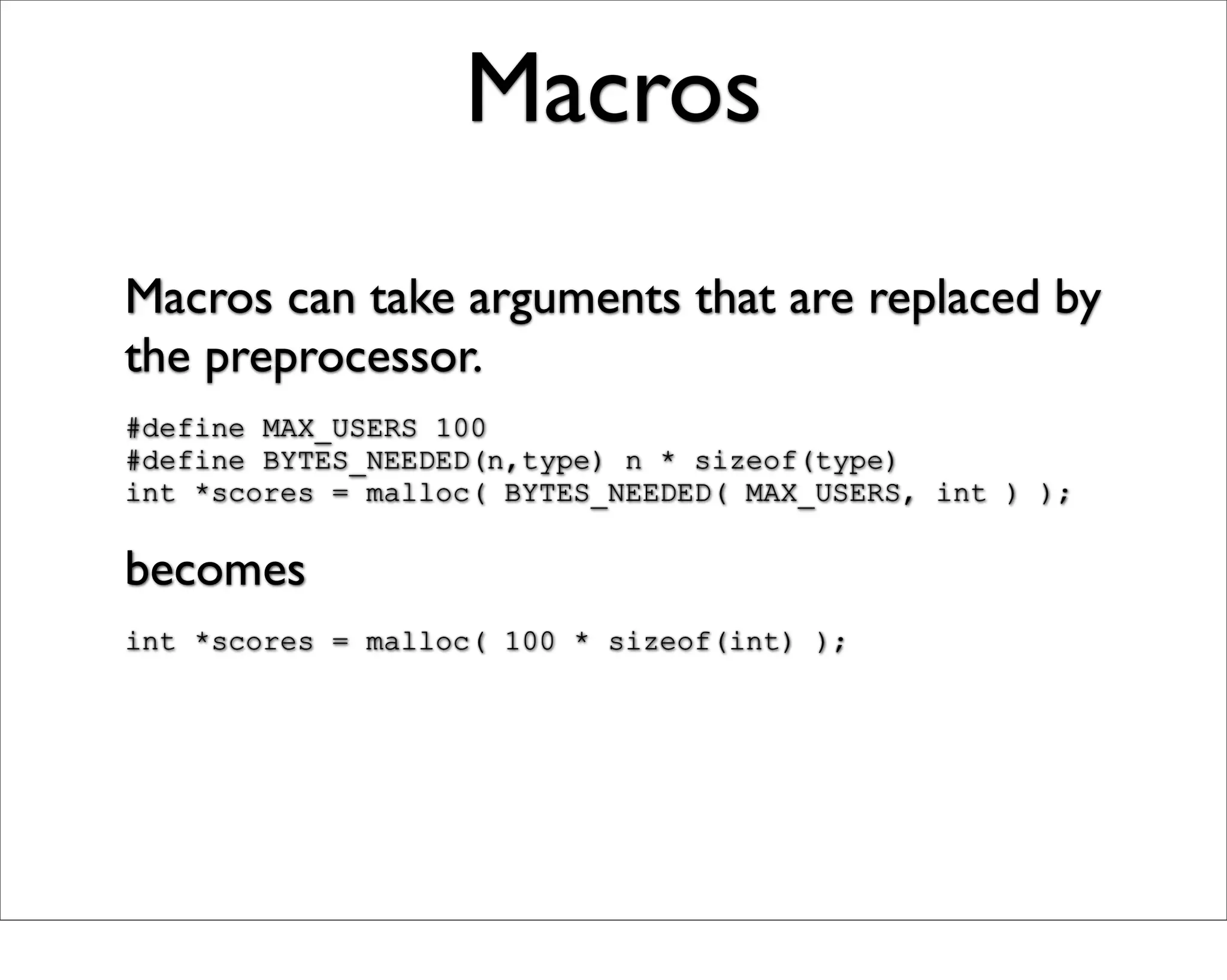 Just Enough C For Open Source Projects