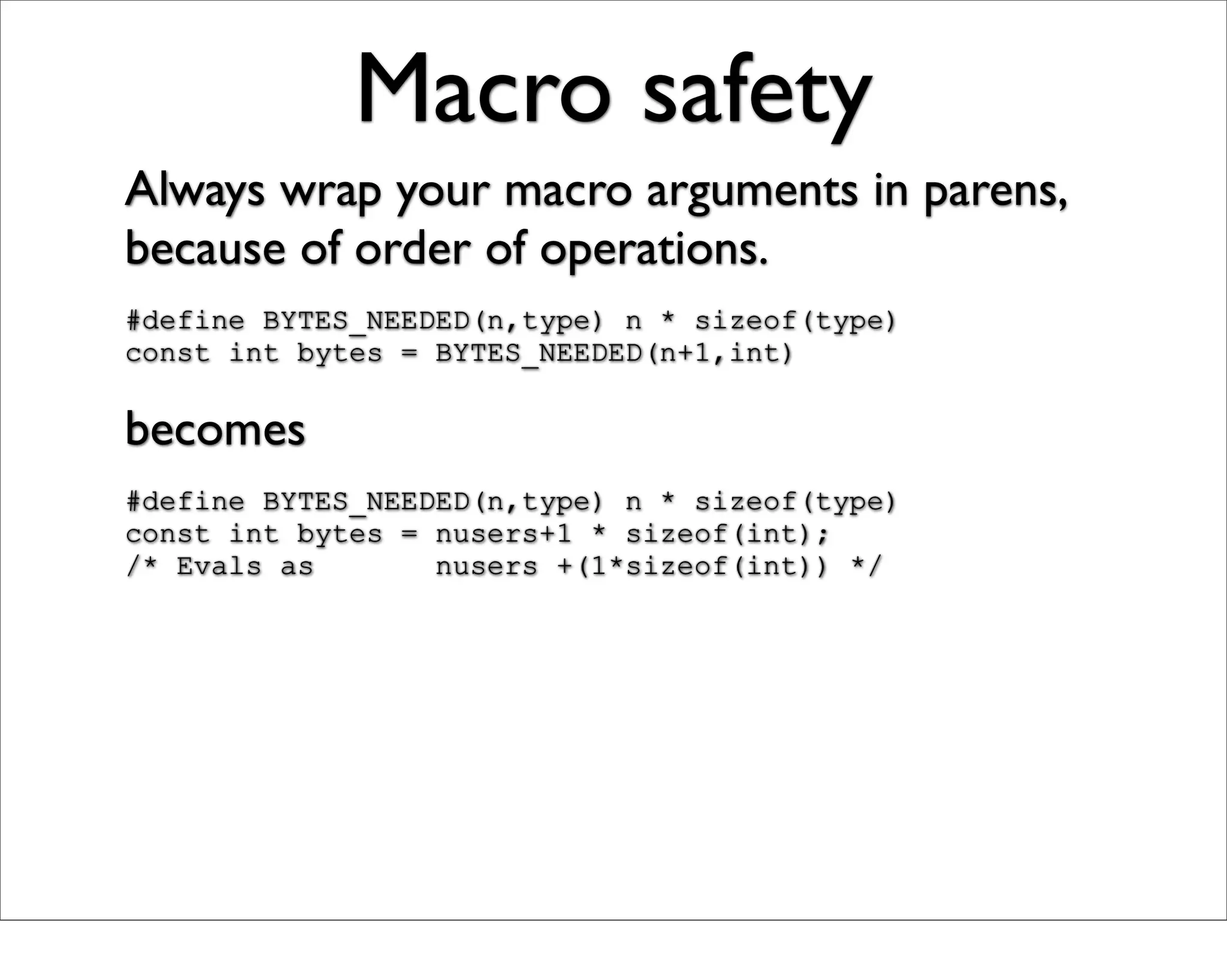 Just Enough C For Open Source Projects