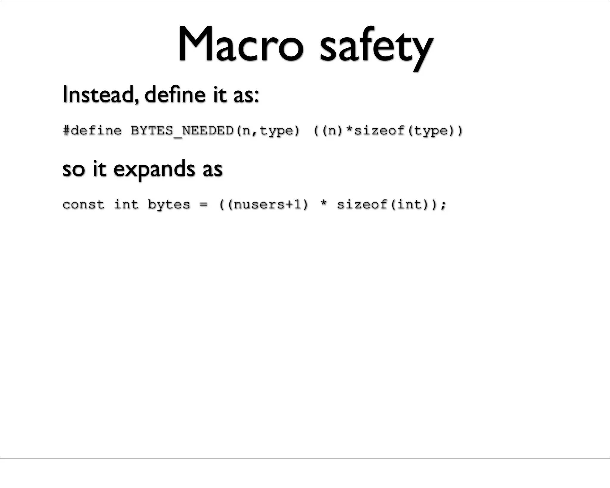 Just Enough C For Open Source Projects