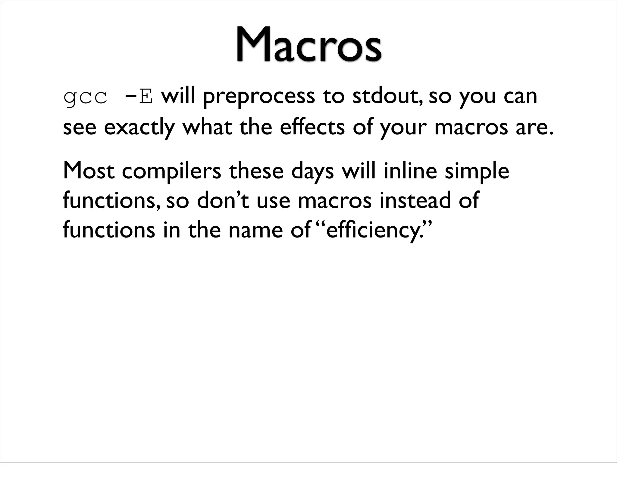 Just Enough C For Open Source Projects