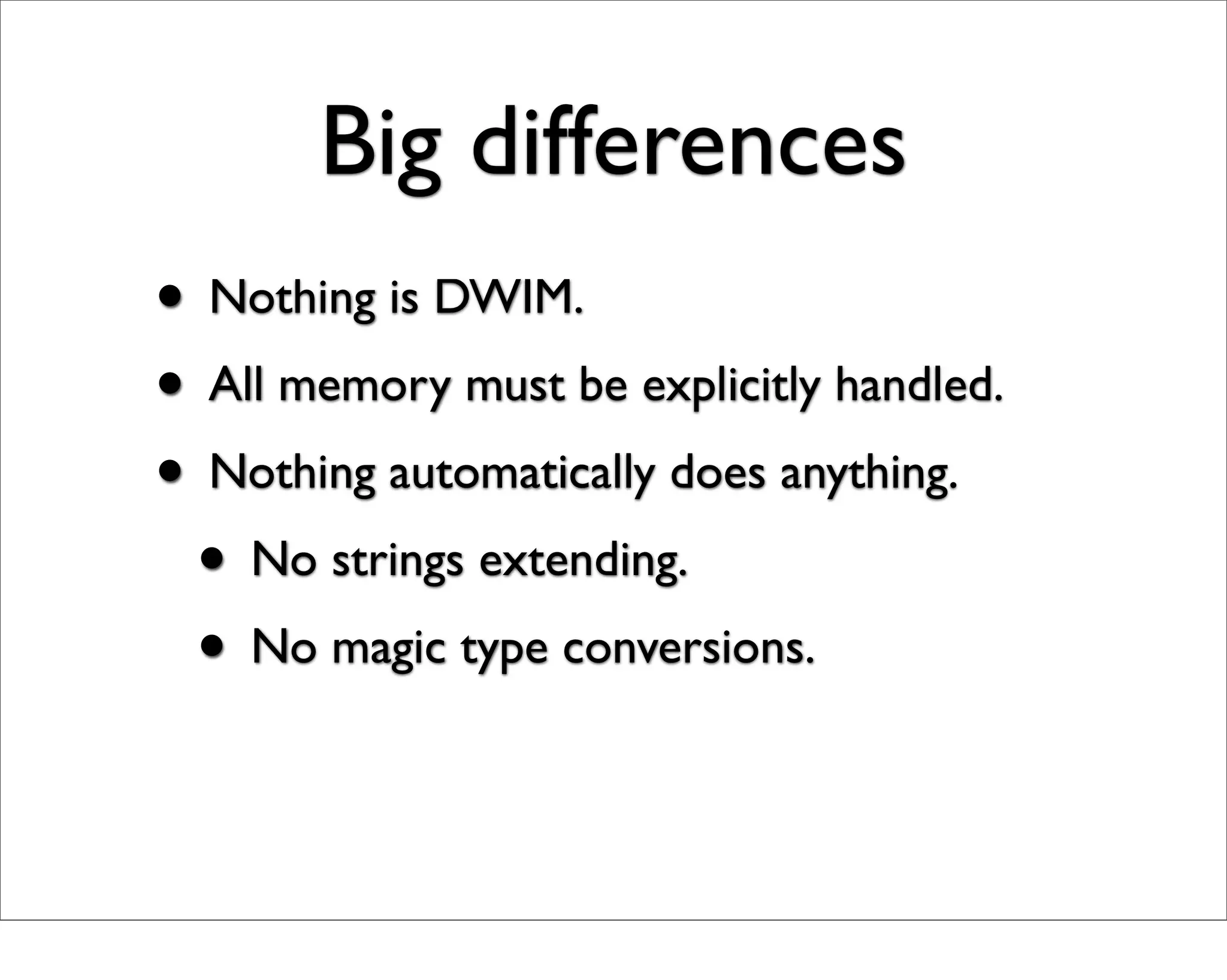 Just Enough C For Open Source Projects