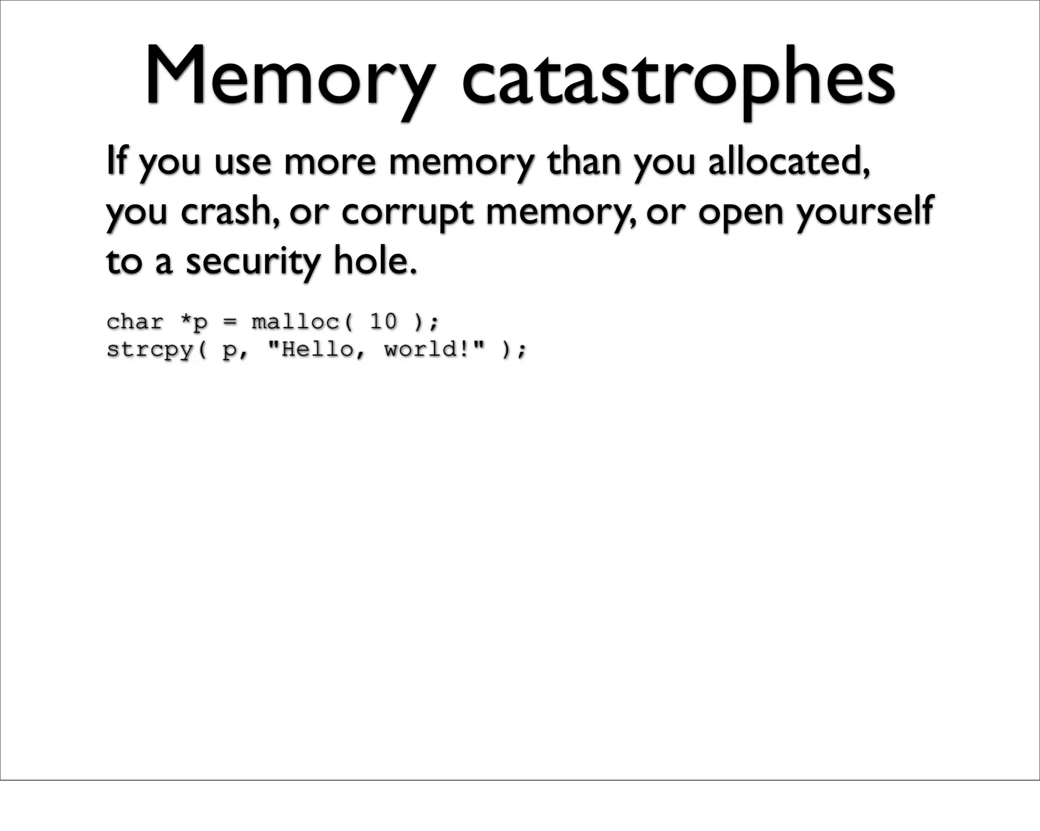 Just Enough C For Open Source Projects
