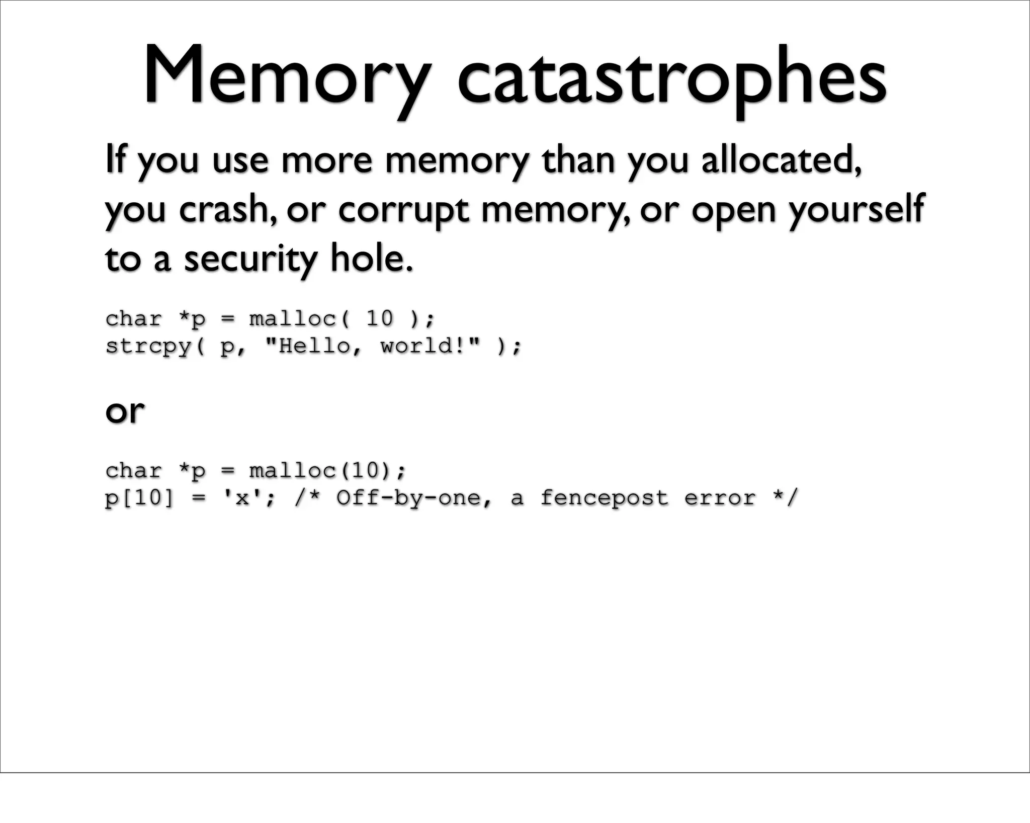Just Enough C For Open Source Projects