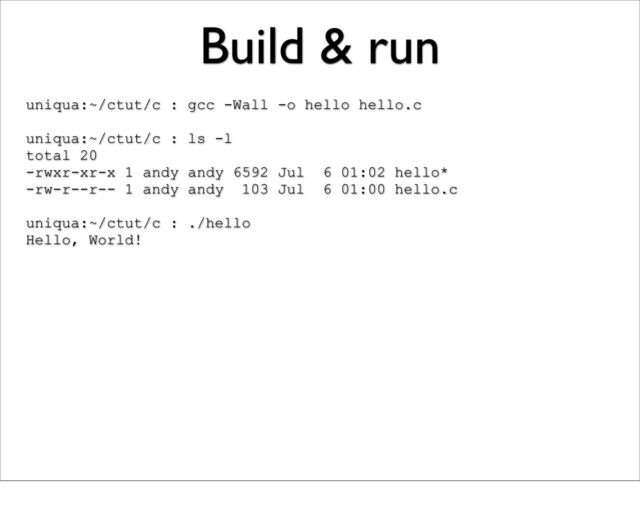Just Enough C For Open Source Projects