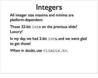 Just Enough C For Open Source Projects