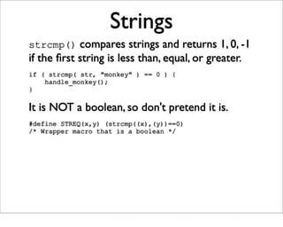 Just Enough C For Open Source Projects