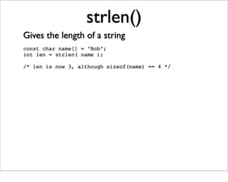 Just Enough C For Open Source Projects