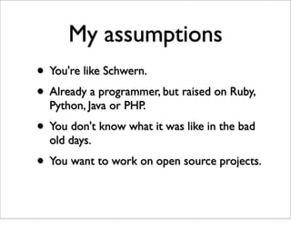 Just Enough C For Open Source Projects
