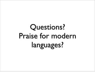 Just Enough C For Open Source Projects