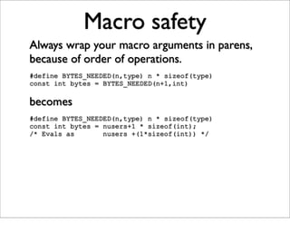 Just Enough C For Open Source Projects