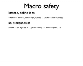 Just Enough C For Open Source Projects