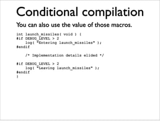 Just Enough C For Open Source Projects