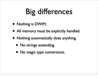 Just Enough C For Open Source Projects