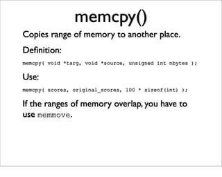Just Enough C For Open Source Projects