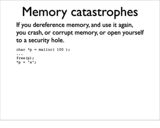 Just Enough C For Open Source Projects
