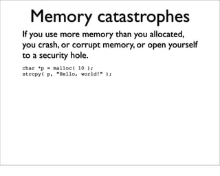 Just Enough C For Open Source Projects