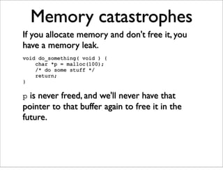 Just Enough C For Open Source Projects