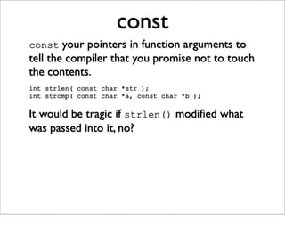 Just Enough C For Open Source Projects