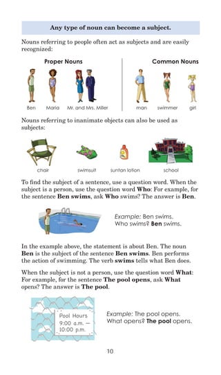 Inanimate Subject Examples Just enough english grammar illustrated | PDF