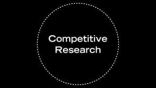 Competitive
 Research
 