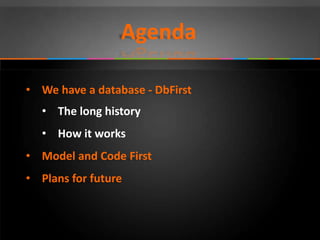 Just entity framework | PPTX