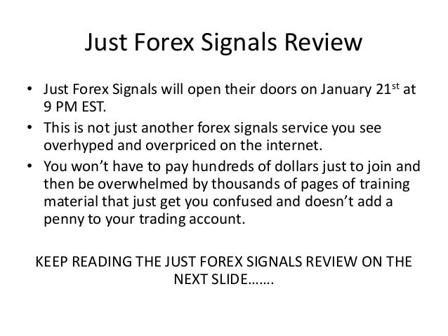 Forex signals review