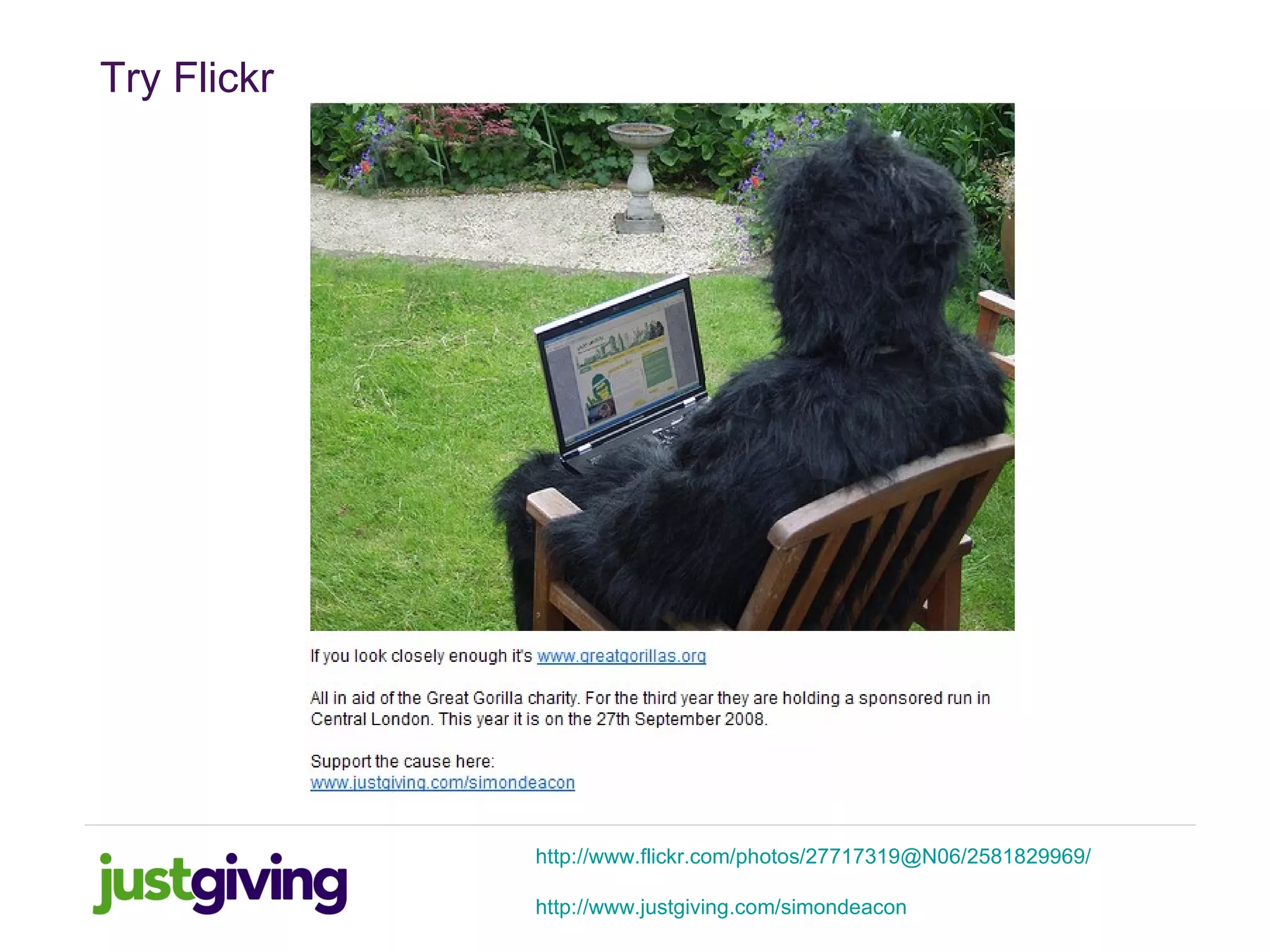 Justgivings Top 10 Fundraising Tips Marathon Edition PPT Social Justgivings top 10 fundraising tips marathon edition ppt social