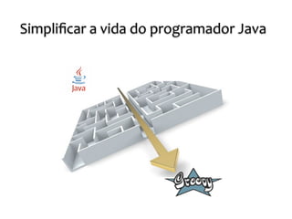 Simpliﬁcar	
  a	
  vida	
  do	
  programador	
  Java
 