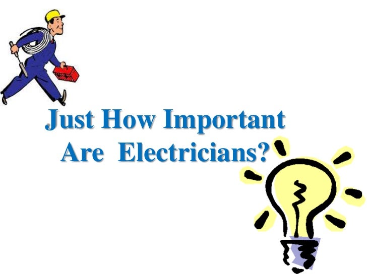 electricians important slideshare