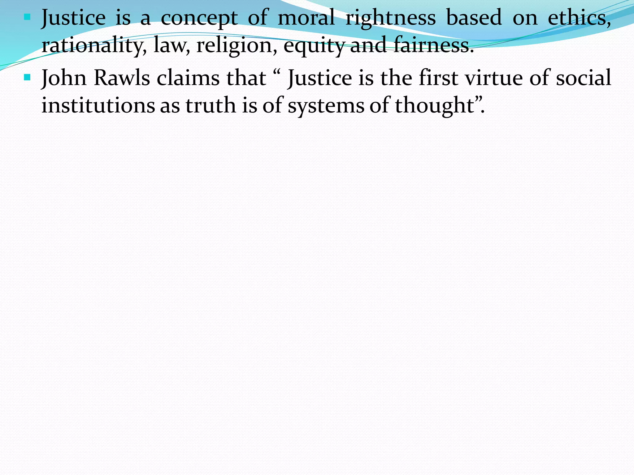 Justice | PPTX