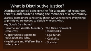 Justice as Fairness (Distributive Justice, Taxation, and Inclusive ...