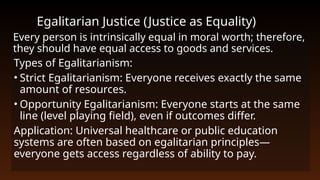 Justice as Fairness (Distributive Justice, Taxation, and Inclusive ...