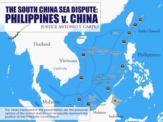 South Philippine Sea Map Phil. Supreme Court Justice Carpio Geocon 2017 West Philippine Sea Le…