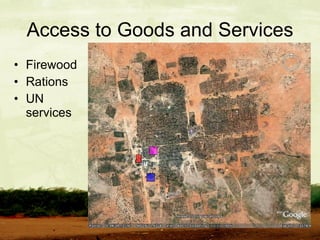 Access to Goods and Services Firewood Rations UN services 