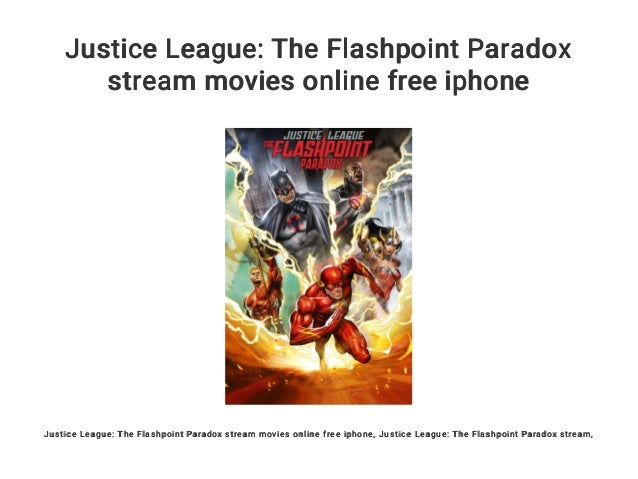 Flashpoint Paradox Stream Flashpoint Paradox Stream