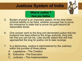 Justice sysytem of india by M B Goud