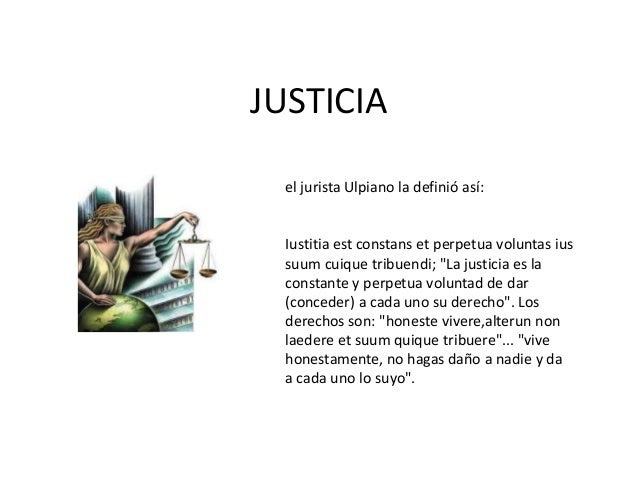 Justicia diapositivass