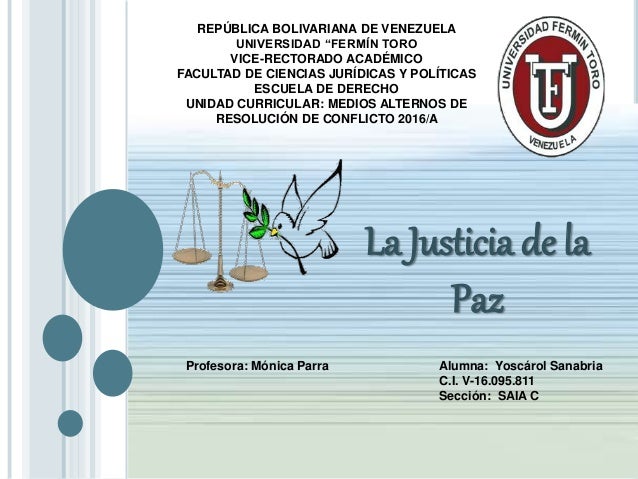 Justicia de paz