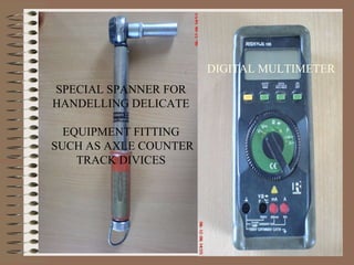 SPECIAL SPANNER FOR  HANDELLING DELICATE  EQUIPMENT FITTING  SUCH AS AXLE COUNTER TRACK DIVICES  DIGITAL MULTIMETER 