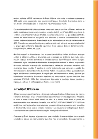 Política Nacional de Mudanças Climáticas - OC