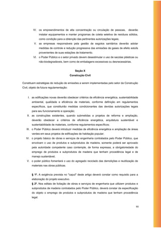 Política Nacional de Mudanças Climáticas - OC